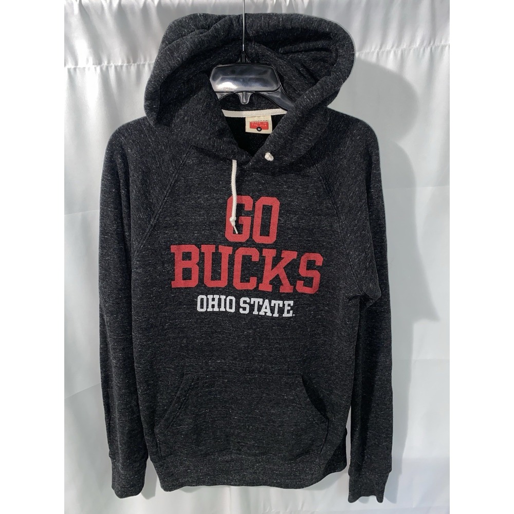 Homage Ohio State University Buckeyes Go Bucks Hoodie Hooded Sweatshirt Medium